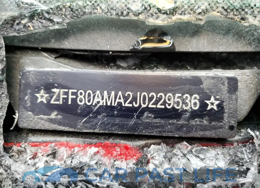 ZFF80AMA2J0229536# 12