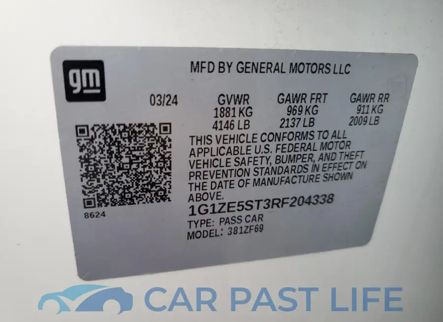 1G1ZE5ST3RF204338# 12
