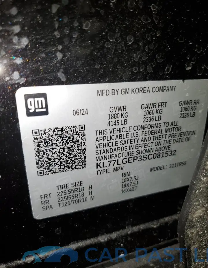 KL77LGEP3SC081532# 13