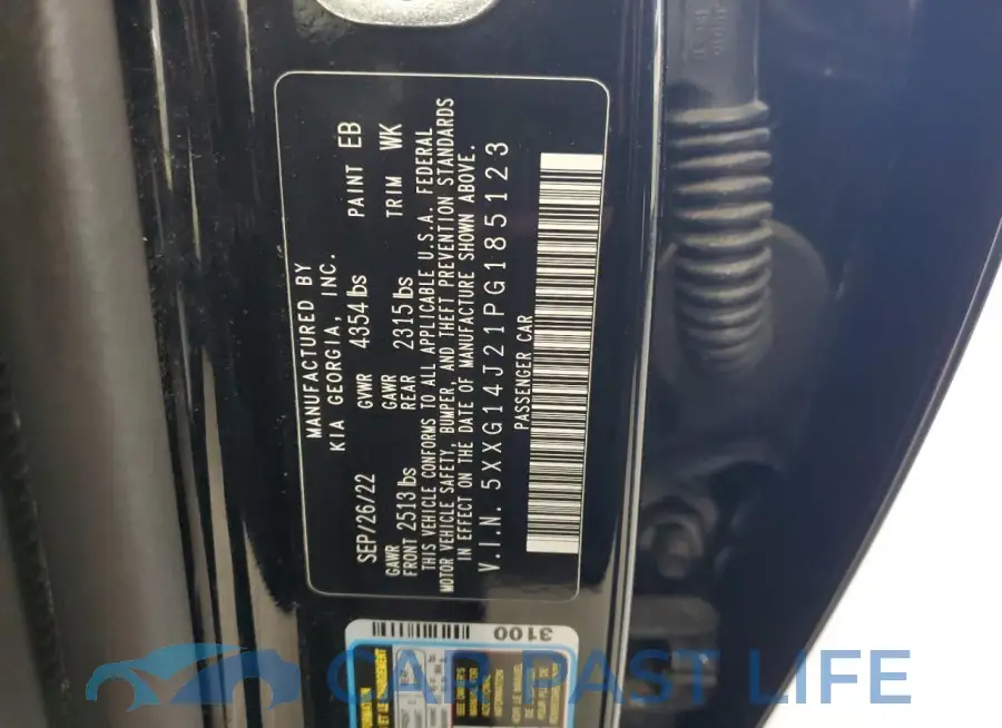 5XXG14J21PG185123# 12
