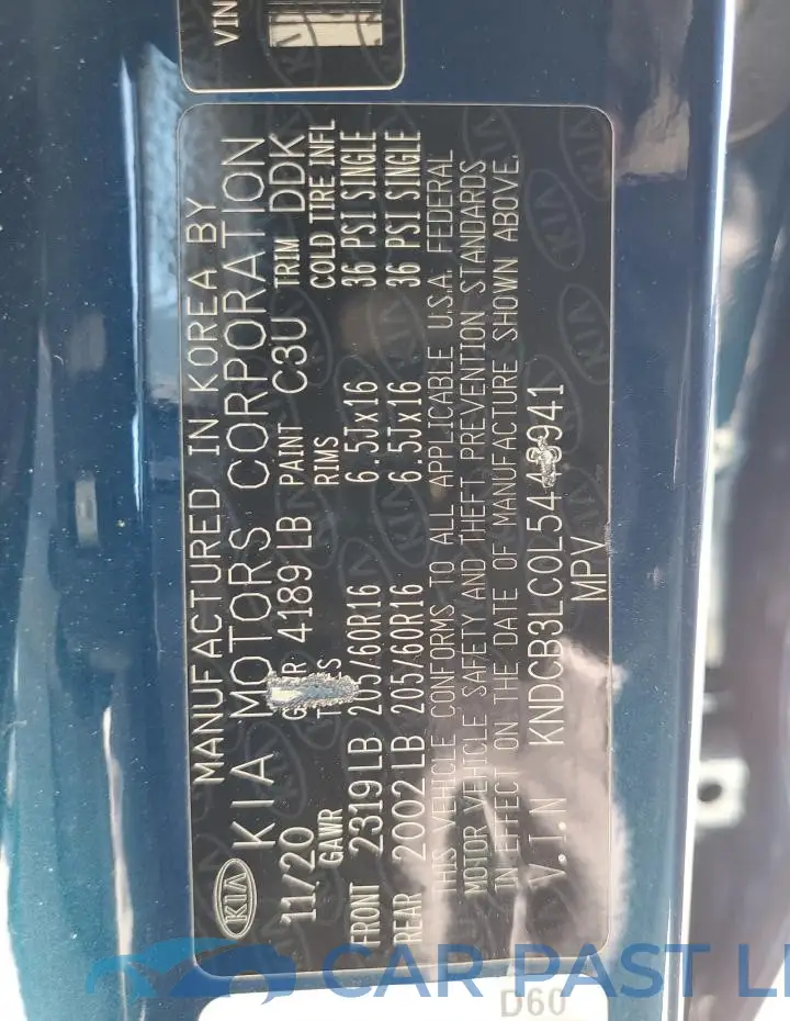 KNDCB3LC0L5448941# 13