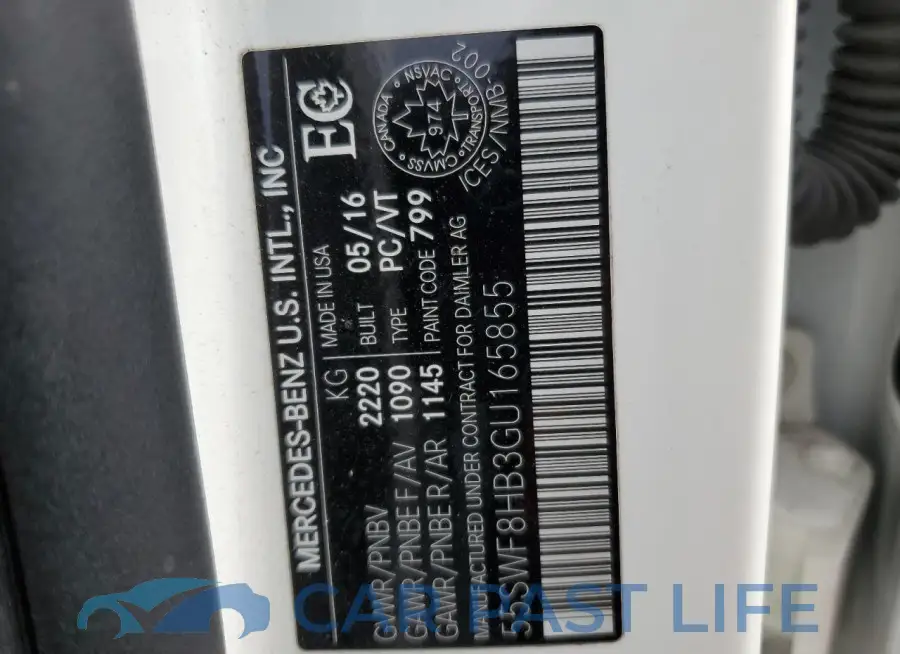 55SWF8HB3GU165855# 12