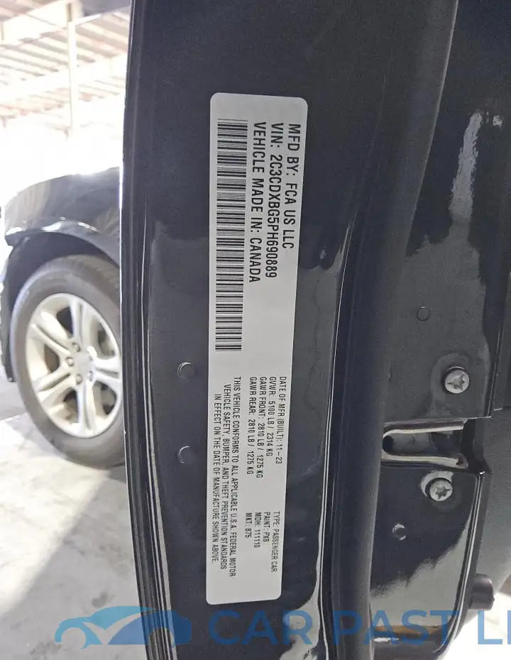 2C3CDXBG5PH690889# 13