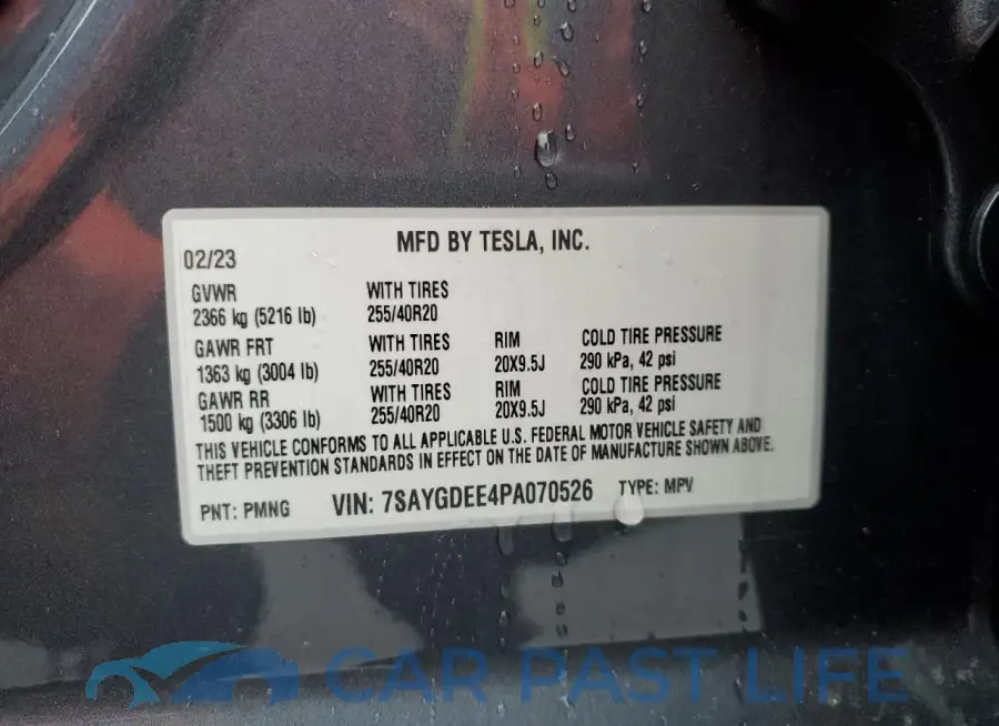 7SAYGDEE4PA070526# 14
