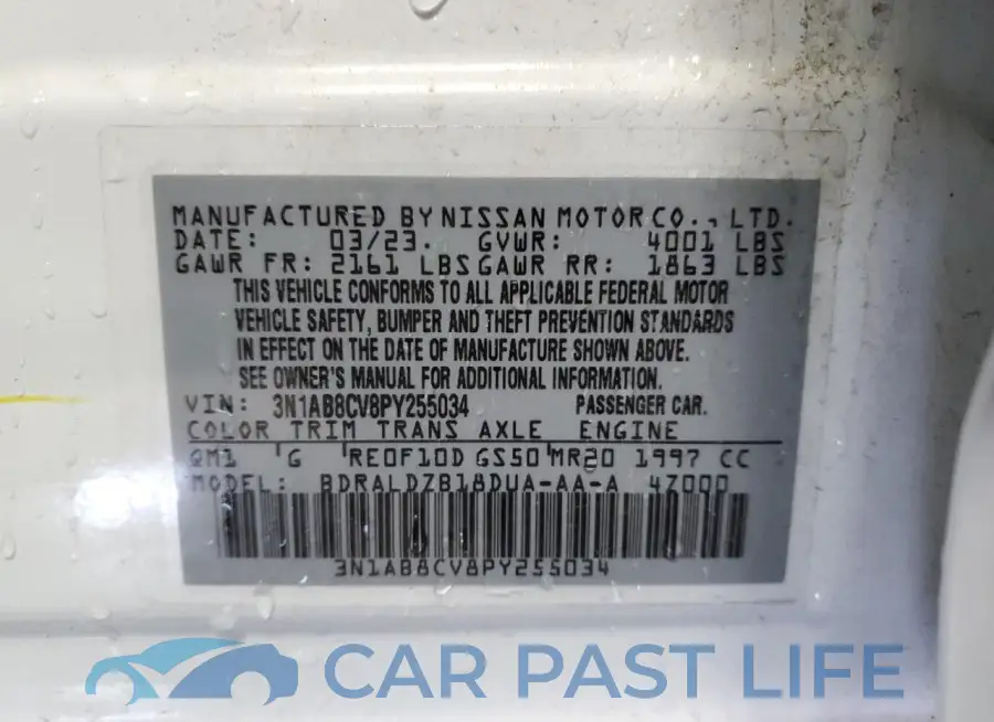 3N1AB8CV8PY255034# 12