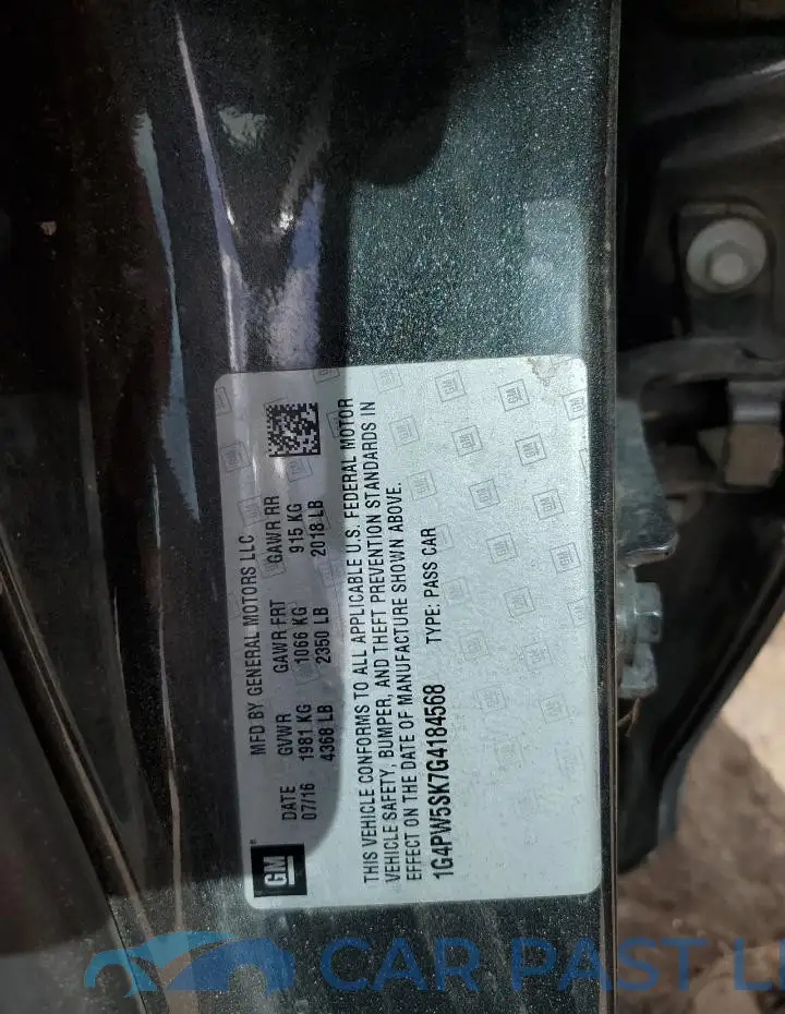 1G4PW5SK7G4184568# 12