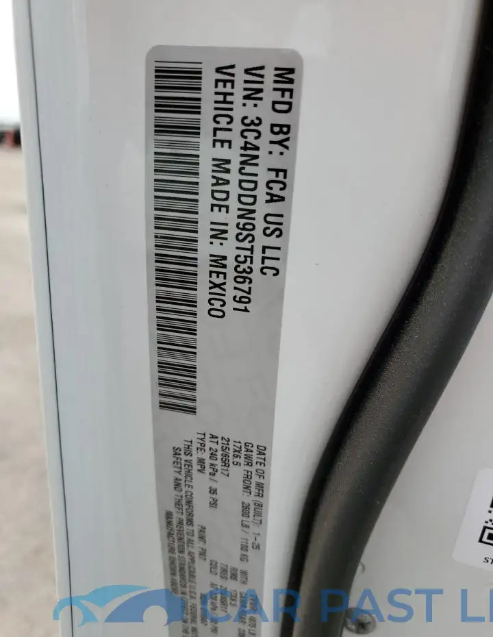 3C4NJDDN9ST536791# 12