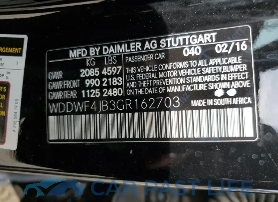 WDDWF4JB3GR162703# 13