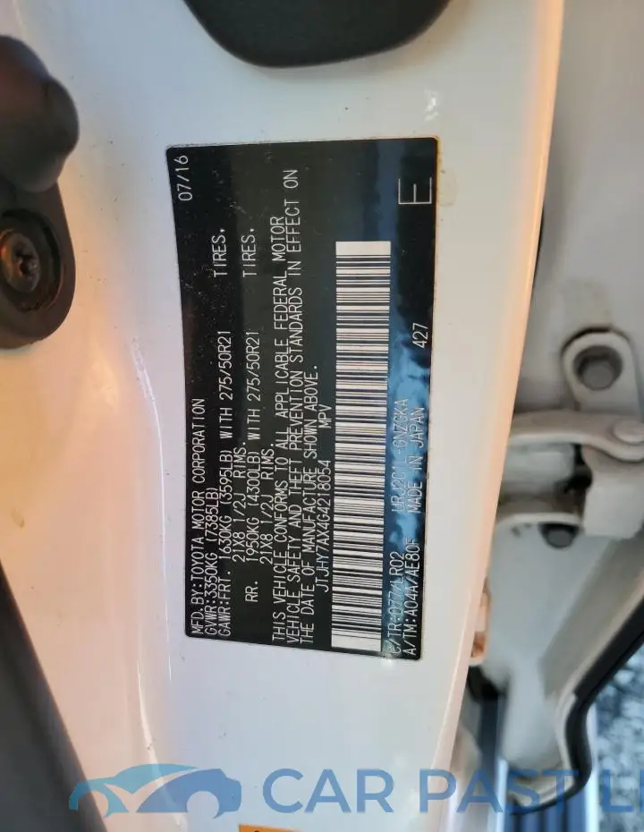 JTJHY7AX4G4218054# 14