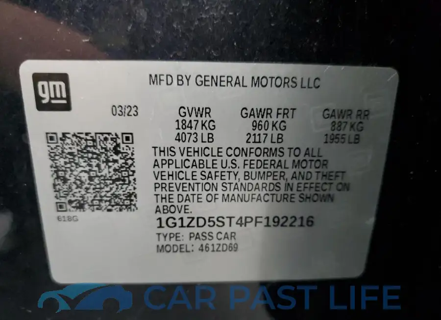 1G1ZD5ST4PF192216# 13