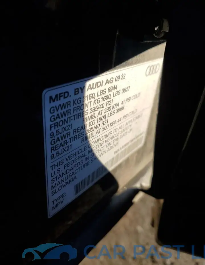 WA1AWBF78PD003941# 13
