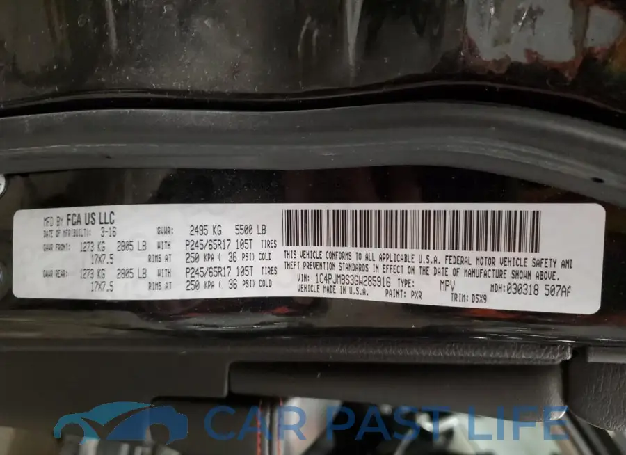 1C4PJMBS3GW285916# 14