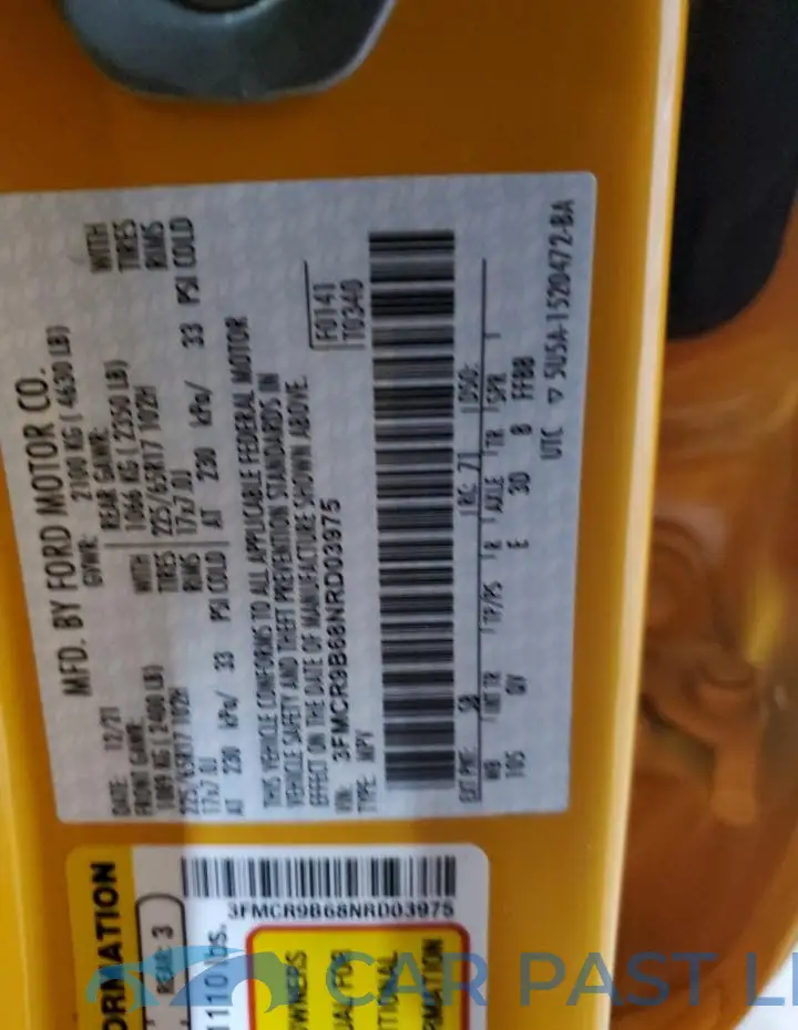 3FMCR9B68NRD03975# 14
