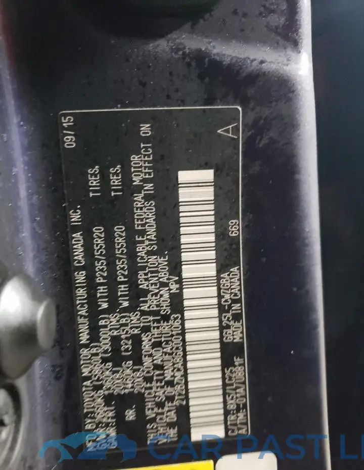 2T2BZMCA8GC001063# 12