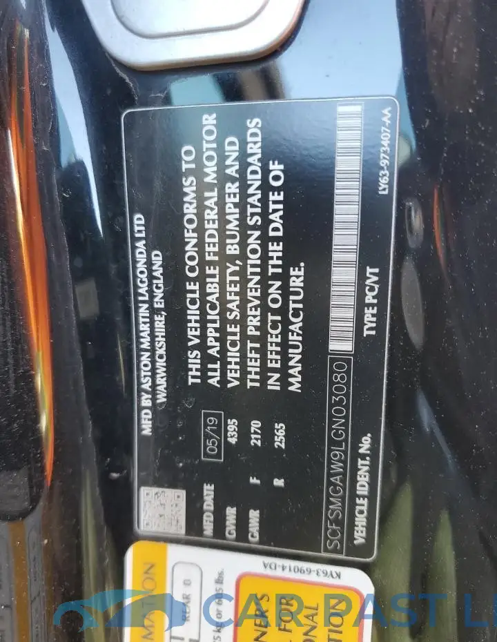 SCFSMGAW9LGN03080# 12