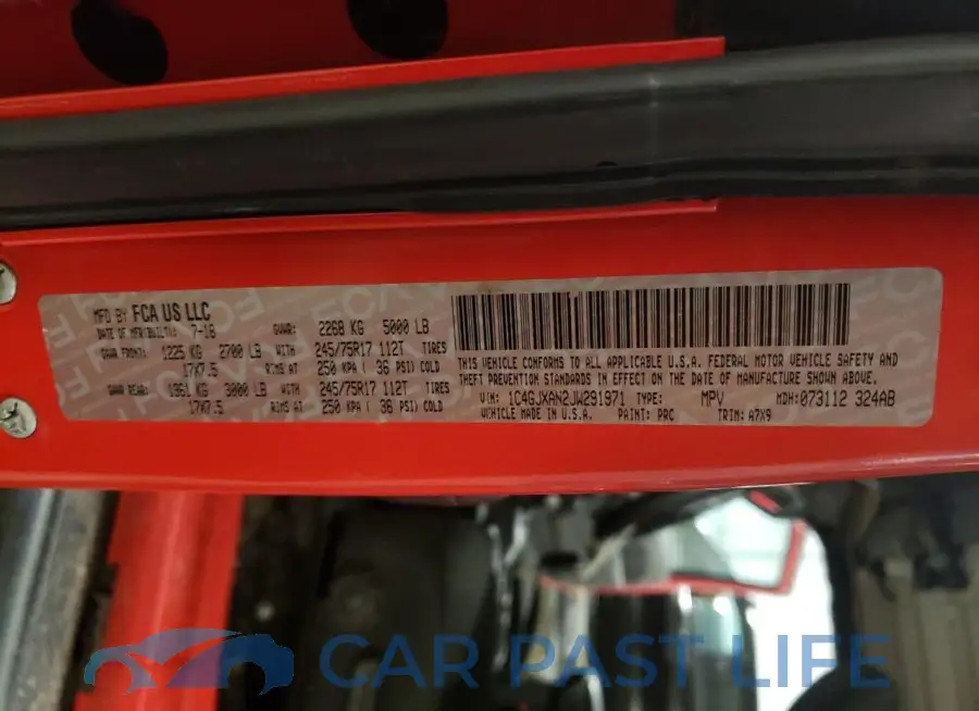 1C4GJXAN2JW291971# 13