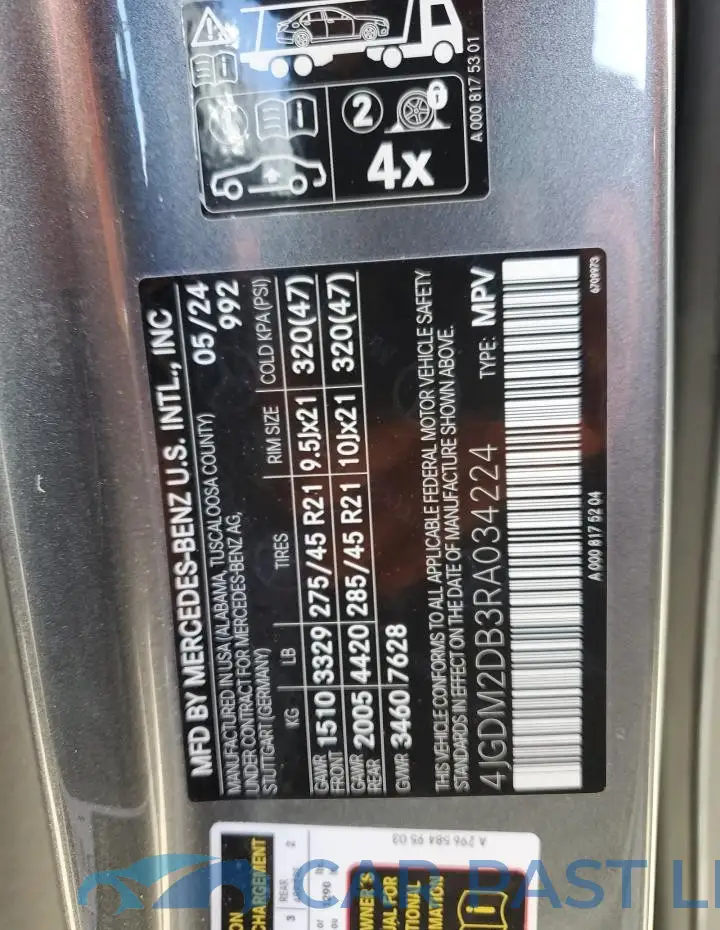 4JGDM2DB3RA034224# 14