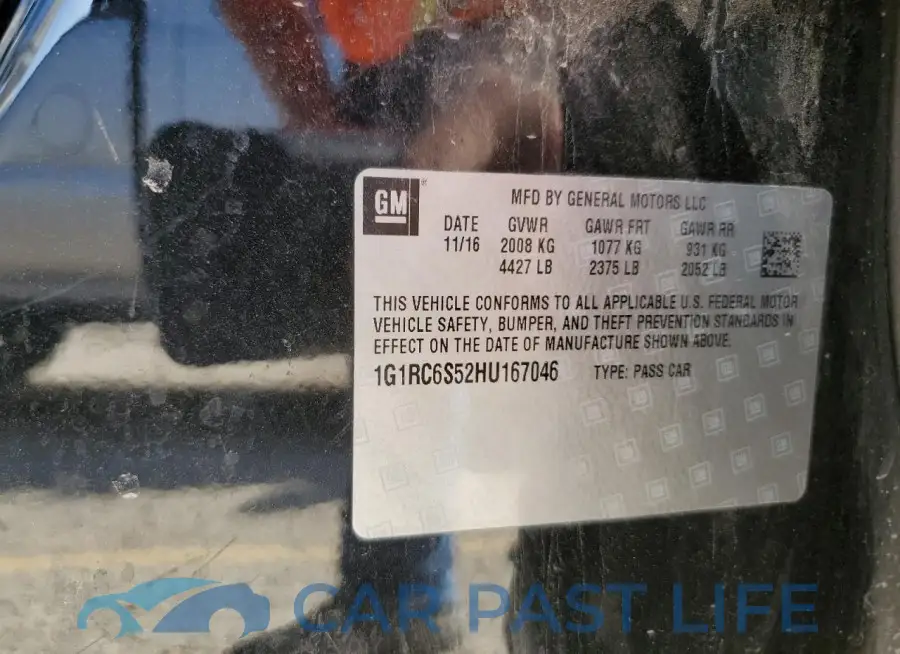 1G1RC6S52HU167046# 12