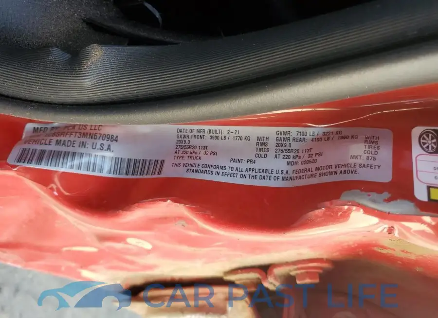 1C6SRFFT3MN670984# 13