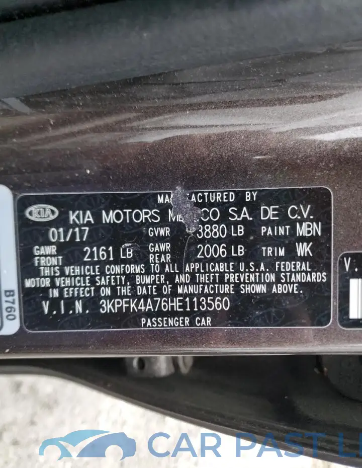 3KPFK4A76HE113560# 12