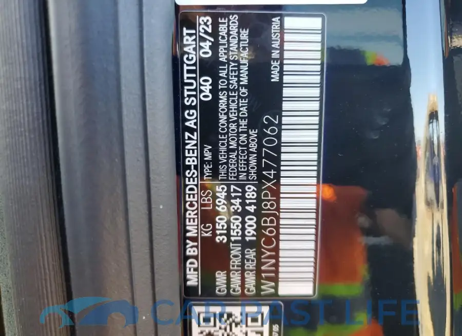 W1NYC6BJ8PX477062# 13