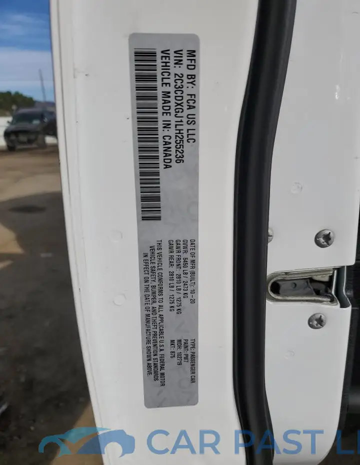 2C3CDXGJ1LH255236# 12