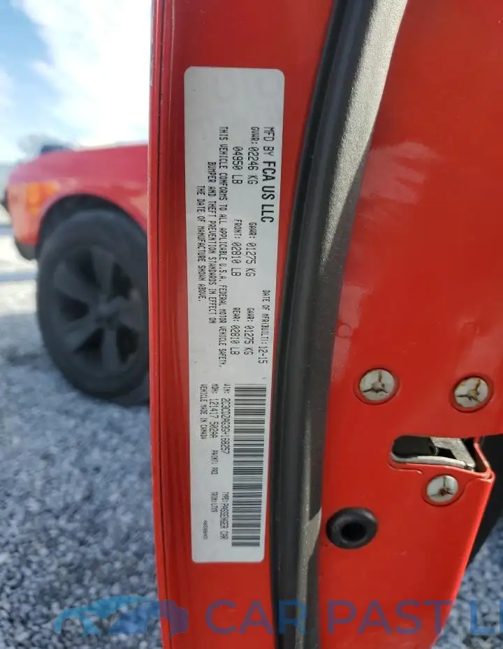 2C3CDZAG3GH168257# 13