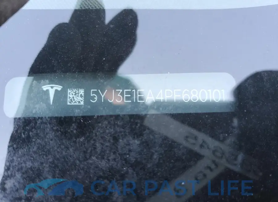 5YJ3E1EA4PF680101# 12