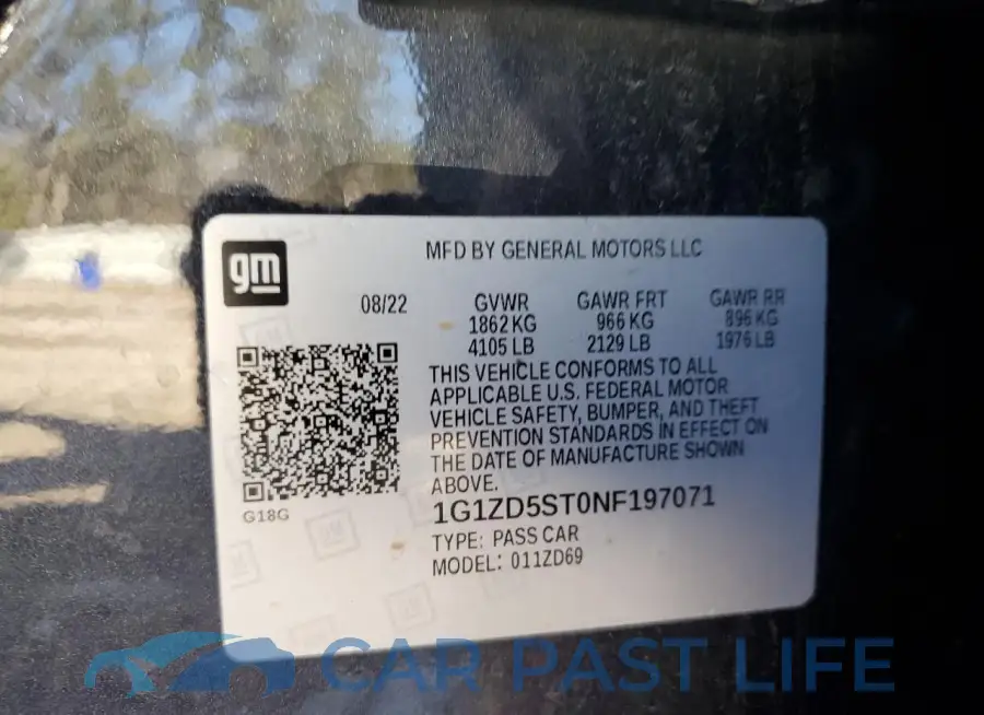 1G1ZD5ST0NF197071# 12