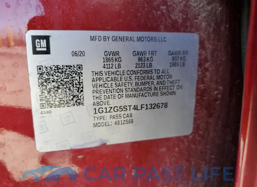 1G1ZG5ST4LF132678# 12