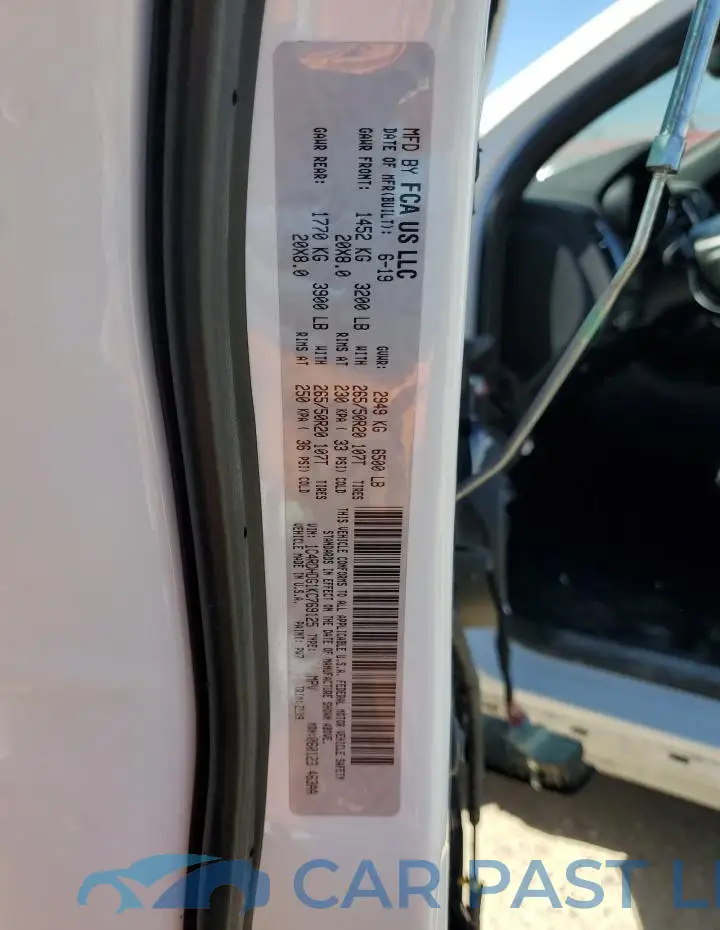 1C4RDHDG1KC769125# 13