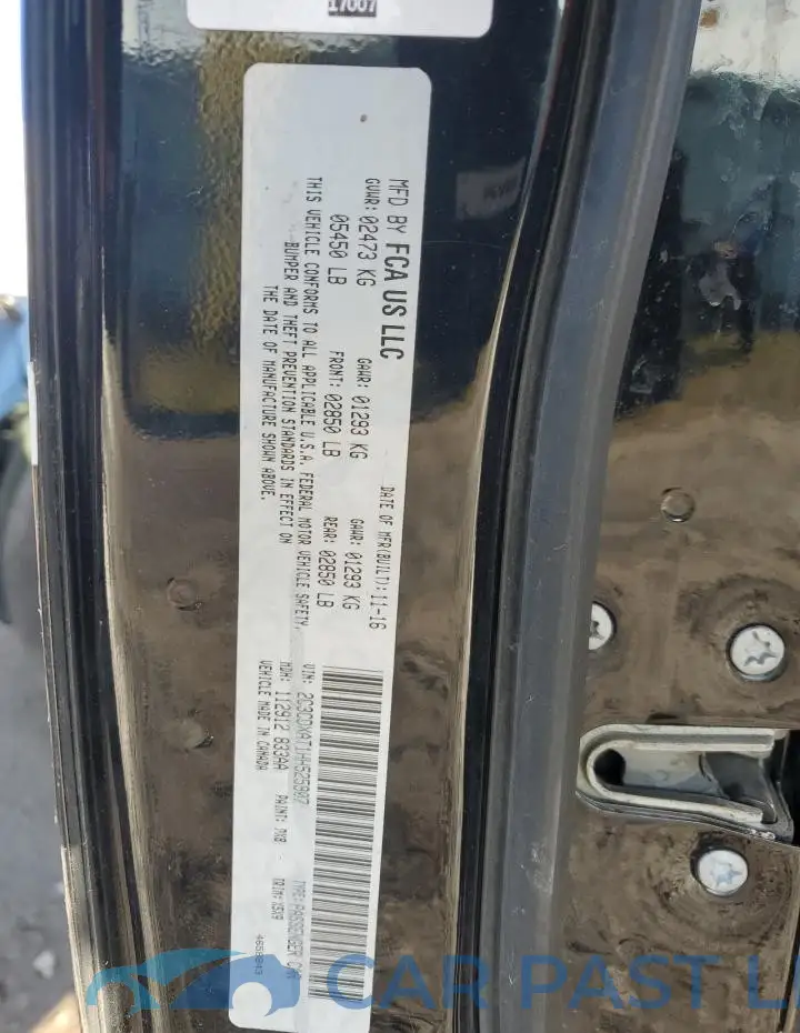 2C3CDXAT1HH525907# 13