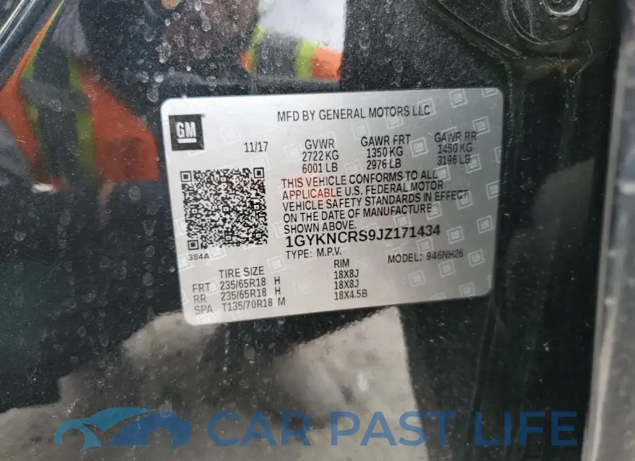 1GYKNCRS9JZ171434# 13