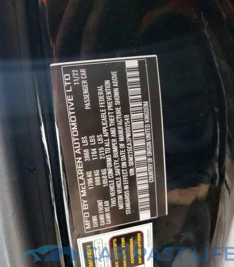 SBM22GCA3PW002548# 2