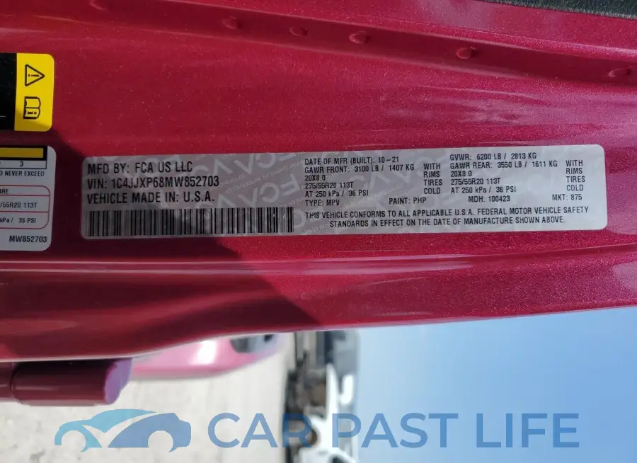 1C4JJXP68MW852703# 13