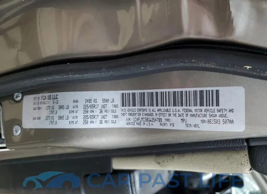 1C4PJMCS8GW354789# 13