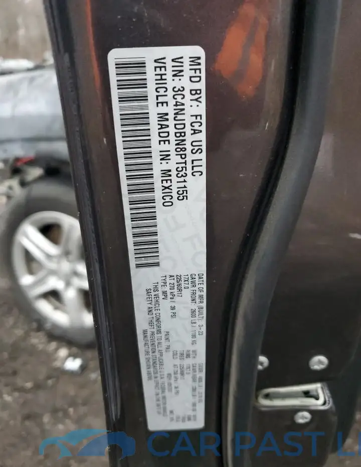 3C4NJDBN8PT531155# 13