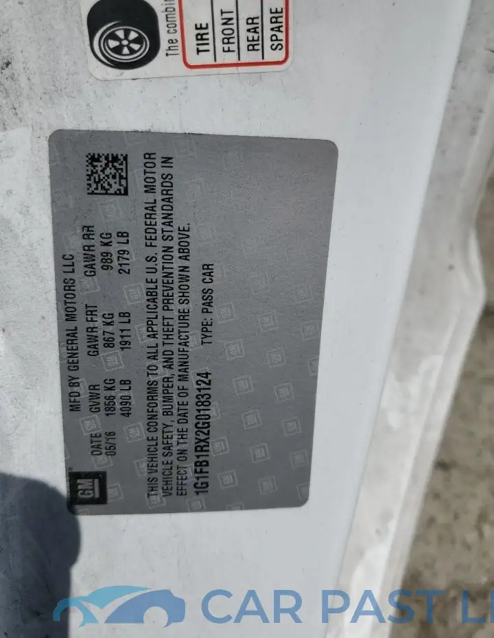1G1FB1RX2G0183124# 12