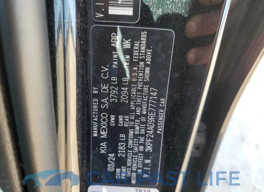 3KPF24AD9RE777147# 12