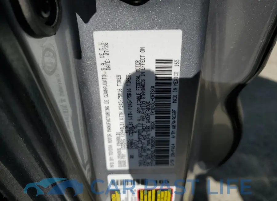 3TYSX5EN2LT002859# 12