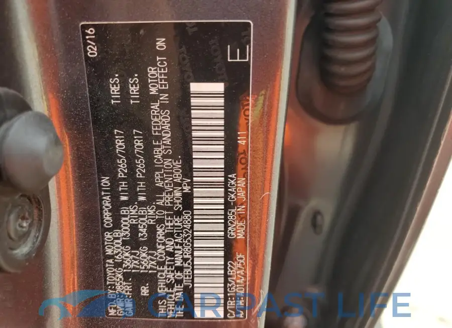 JTEBU5JR8G5324880# 13