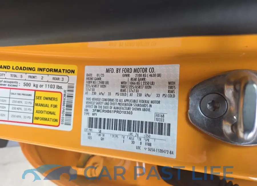 3FMCR9B61PRD10303# 10