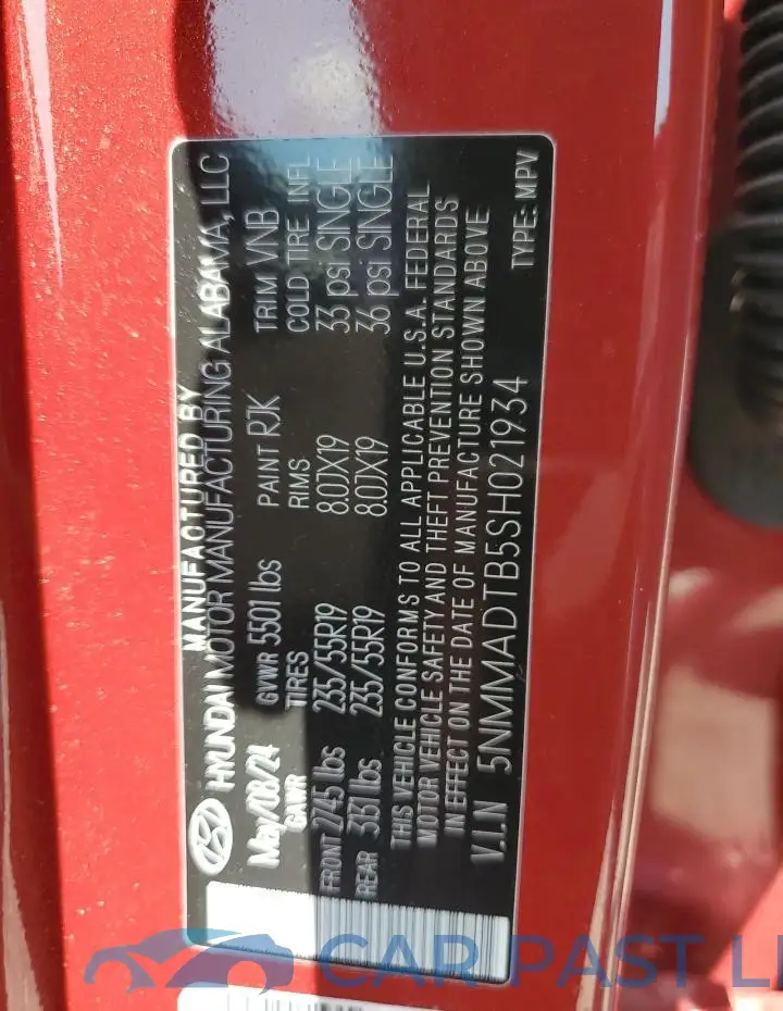 5NMMADTB5SH021934# 14