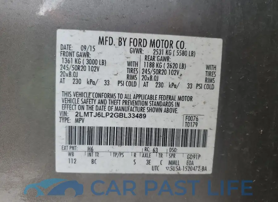 2LMTJ6LP2GBL33489# 13