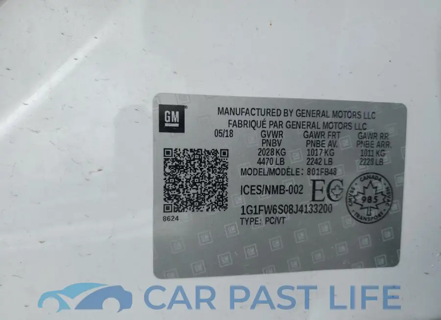1G1FW6S08J4133200# 13