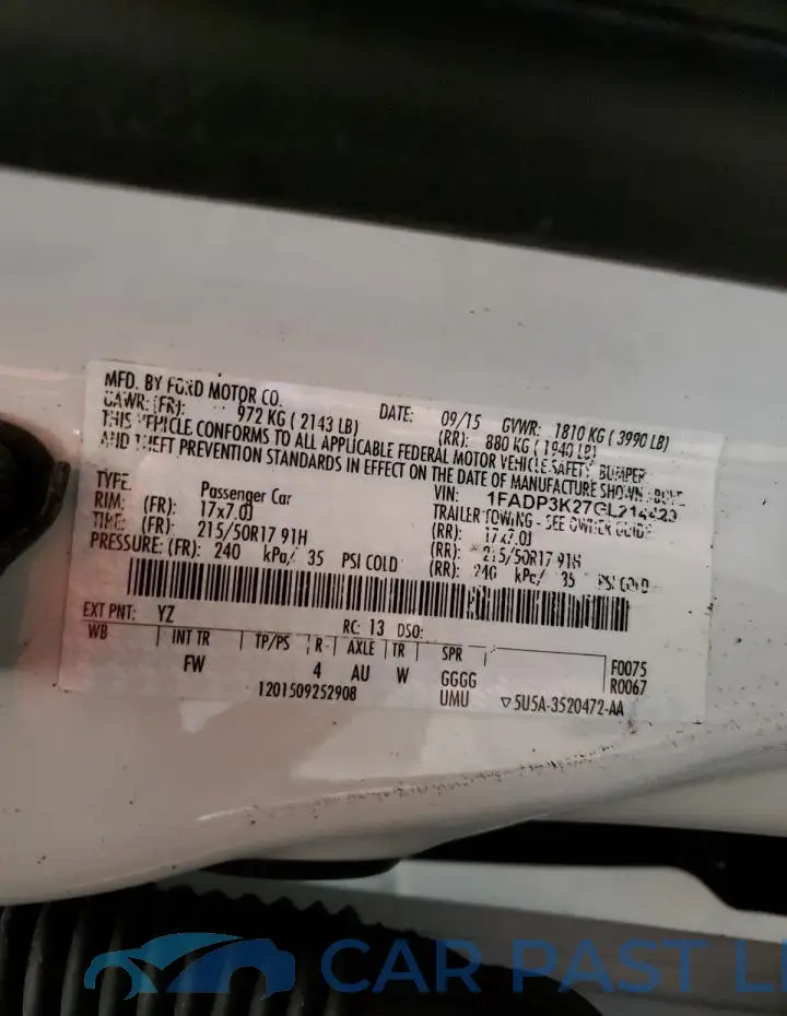 1FADP3K27GL214429# 12