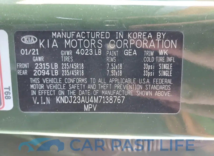 KNDJ23AU4M7138767# 13
