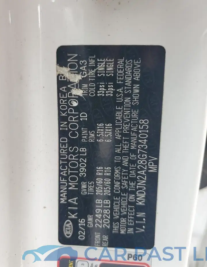 KNDJN2A28G7340158# 12