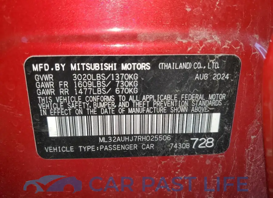 ML32AUHJ7RH025506# 13