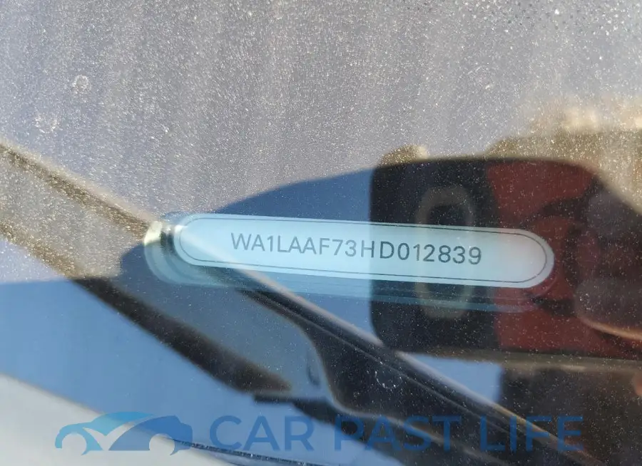 WA1LAAF73HD012839# 13